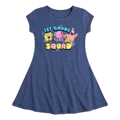 Детское платье SpongeBob 1st Grade Squad, синее