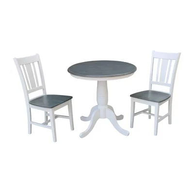 Комплект International Concepts San Remo, 2 стула, белый