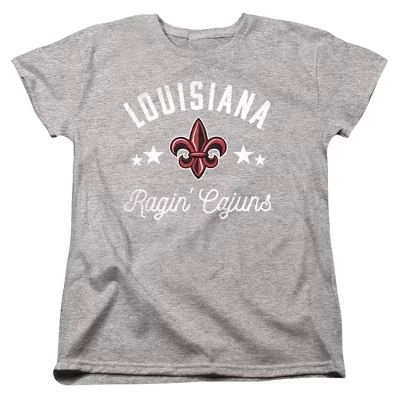 Футболка Athletic Heather от Женского Университета Луизианы в Лафайетте Ragin' Cajuns