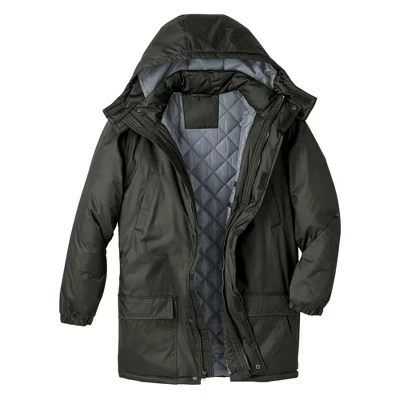 Мужская парка Victory Outfitters с капюшоном, зеленая