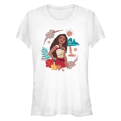 Женская футболка Moana 2 «Отважная Моана», белая