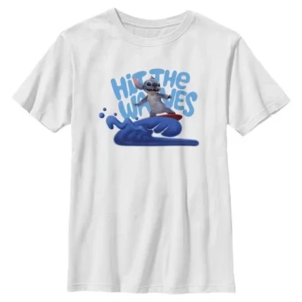 Футболка Boys Hit The Waves белая