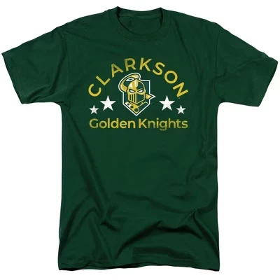 Мужская футболка Clarkson Golden Knights, зеленая