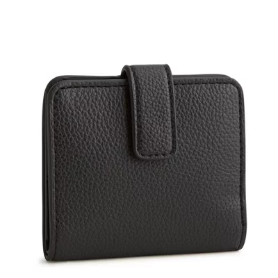 Женский кошелек Vera Bradley Small Essential Tab, черный