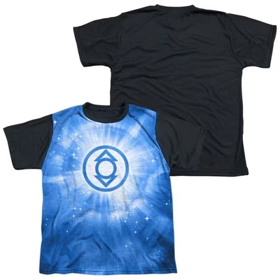Мальчиковая футболка-костюм Green Lantern Indigo Energy, белая