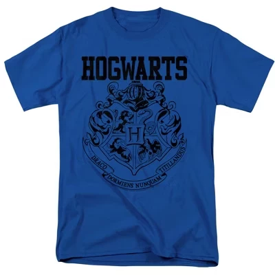 Мужская спортивная футболка Harry Potter Hogwarts royal