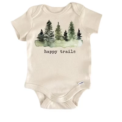 Комбинезон для новорожденных Happy Trails Adventure® Боди GS1 разноцветное