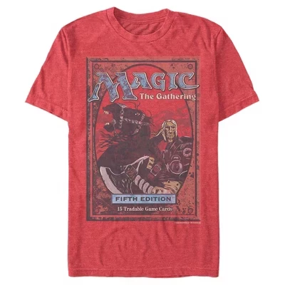 Мужская футболка Magic the Gathering Fifth Edition, красная