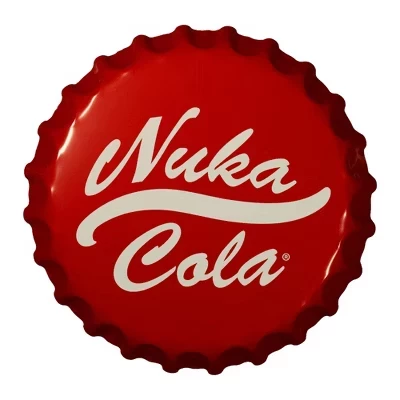 Жестяная вывеска Fanattik Nuka-Крышка от бутылки Cola