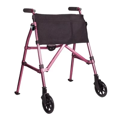 Легкие складные ходунки Wonder Walker Plus на 2 колесах regal rose