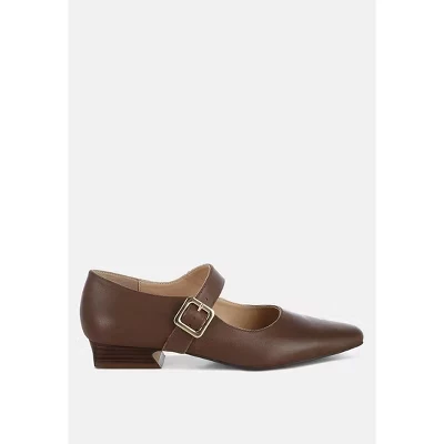 Женские сандалии Rag & Co. Vernis, кожаные, коричневые