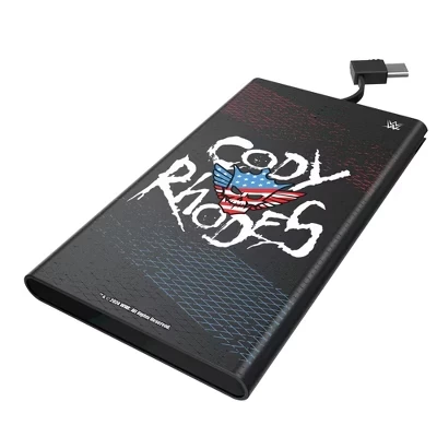 Портативный аккумулятор Keyscaper Cody Rhodes 5000 мА·ч, сталь