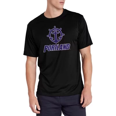 Мужская спортивная футболка NCAA University of Portland, черная