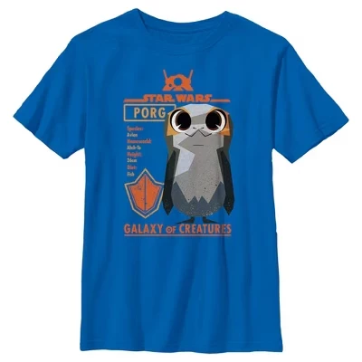 Футболка для мальчиков STAR WARS Georgie Porgie, синяя