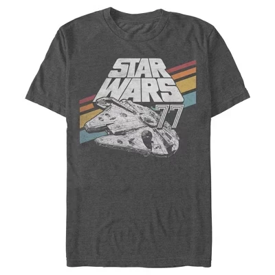 Мужская футболка STAR WARS Сокол тысячелетия, серая