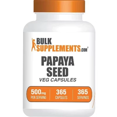 Капсулы BulkSupplements семян папайи