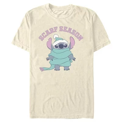 Мужская очаровательная футболка с шарфом Season Stitch белого цвета