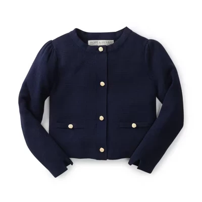 Кардиган для девочек Hope Henry Milano Stitch, голубой