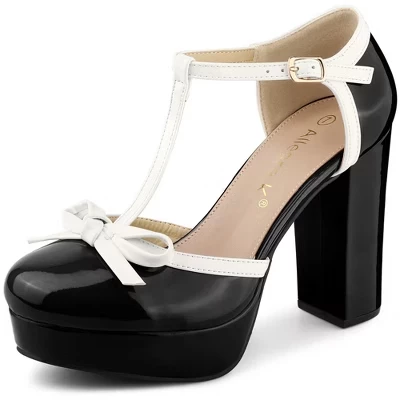 Женские туфли Blissful Step на платформе, черные