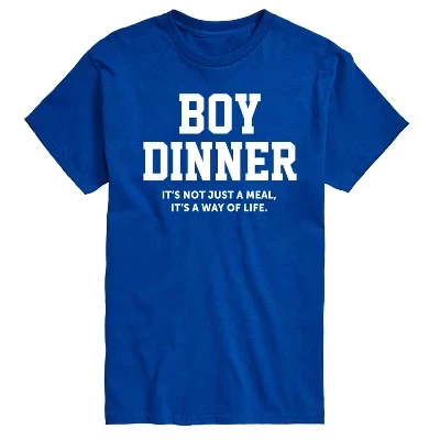 Мужская футболка с коротким рукавом Boy Dinner Way Of Life с графическим рисунком
