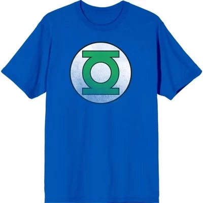 Мужская футболка Green Lantern с логотипом, синяя