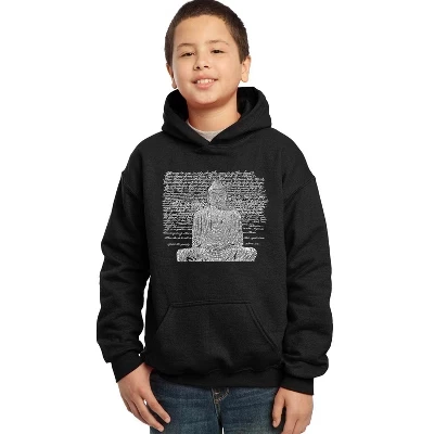 Толстовка с капюшоном Zen Buddha - Boy's Word Art черный