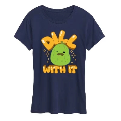 Женская футболка с коротким рукавом Dill With It Charles Pickle и графическим принтом