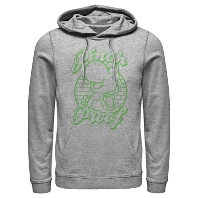Мужская толстовка с капюшоном Yoshi, защищающая от защемления, athletic heather