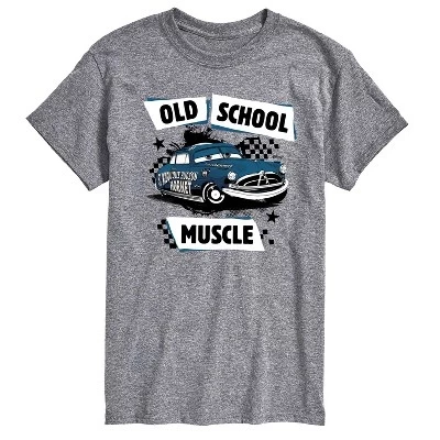 Мужская футболка с коротким рукавом Doc Hudson Old School Muscle с графическим рисунком athletic heather