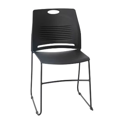 Штабелируемый стул Flash Furniture Hercules, черный