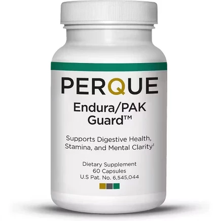 PERQUE Endura/PAK Guard™ – Пищевая добавка для поддержания здоровья пищеварительной системы и энергии – 60 капсул