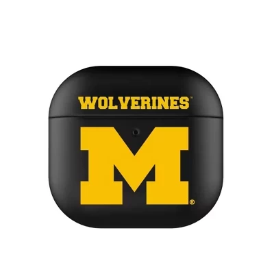 Чехол для AirPod с эмблемой университетов большой десятки NCAA для AirPods 4 michigan wolverines