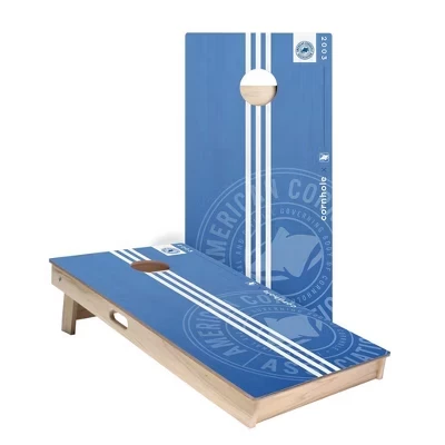 Доски ACA Racer Stripes Cornhole Boards | Включают в себя (2) доски, дополнительные сумки и аксессуары, а также чехол для переноски