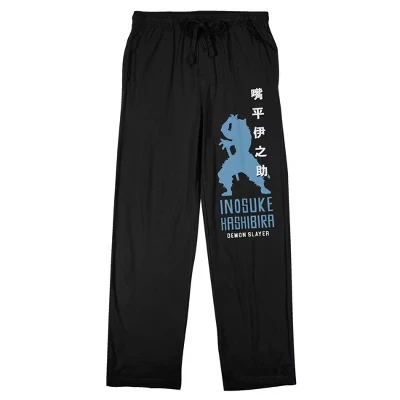 Пижамные брюки Inosuke Silhouette для взрослых, черные, для сна, черные