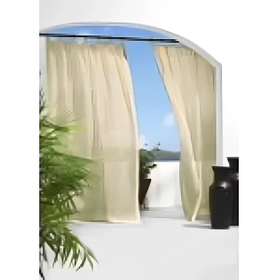 Декоративный крючок и петля Commonwealth Outdoor Decor с прозрачным язычком белого цвета