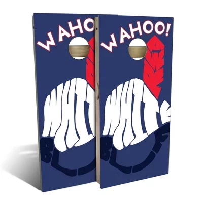 Набор досок Wahoo White Cornhole | Включает в себя (2) доски, (8) сумки и дополнительные аксессуары, а также чехол и подсветку