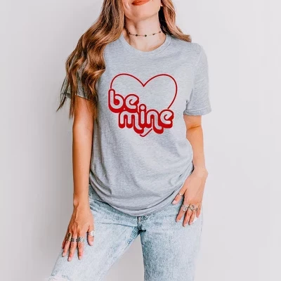 Женская футболка Simply Sage Market Be Mine, серая