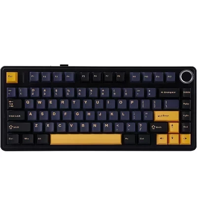 Беспроводная игровая клавиатура AULA F75 81 клавиш, черная