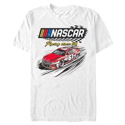 Мужская футболка Racing Car 61 с 1948 года белого цвета
