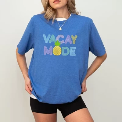 Футболка с коротким рукавом Vacay Mode Pineapple royal