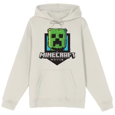 Толстовка с капюшоном Creeper Logo Adult Sand с длинным рукавом черный
