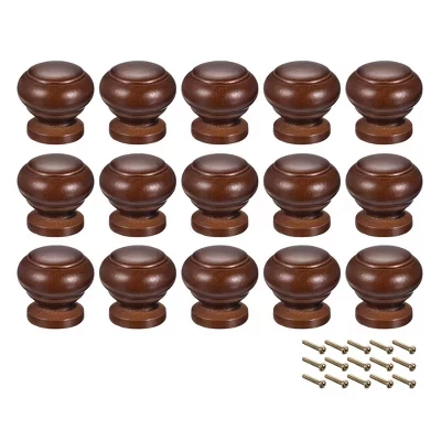 Ручки Unique Bargains для мебели, 15 шт., красные