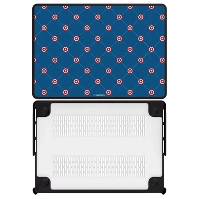 Чехол для ноутбука с рисунком Marvel Avengers Pattern для Apple MacBook captain america