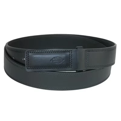 Мужской ремень Dickies с кожаной пряжкой, черный