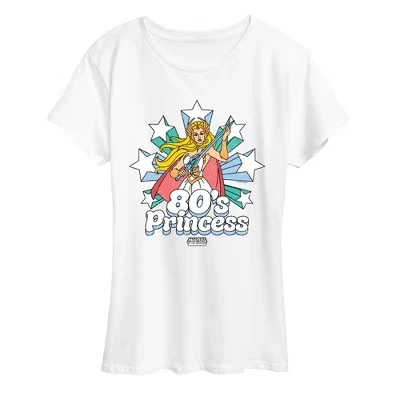 Женская футболка Masters of the Universe She-Ra 80-х, белая