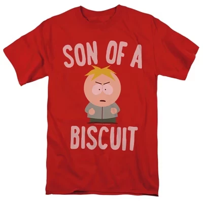 Мужская футболка The Butters & Biscuit, красная
