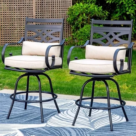 Уличные вращающиеся барные стулья Captiva Designs, 2 шт.