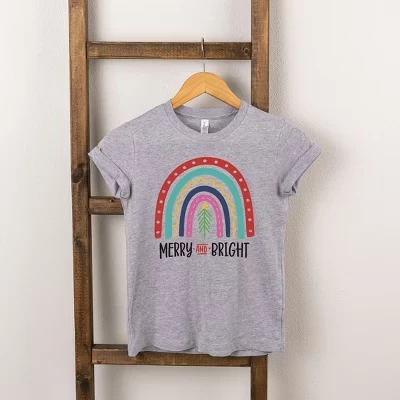 Детская футболка The Juniper Shop Rainbow, серая