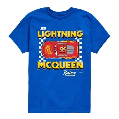 Футболка для мальчиков Cars Lightning McQueen 95, синяя