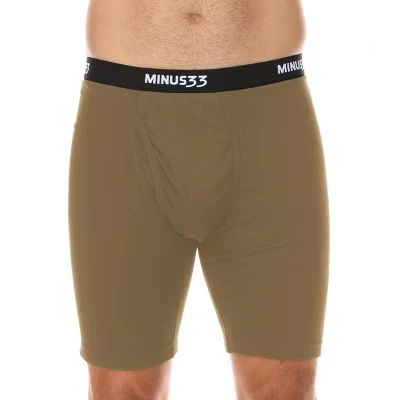 Мужские боксеры Minus33 Woolverino с мешочком, бежевые